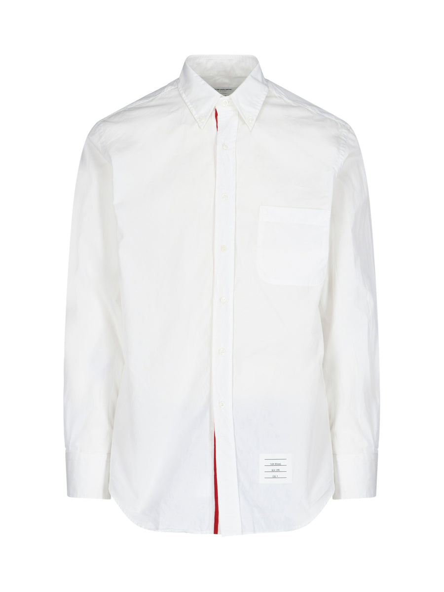 Thom Browne 100% Cotton shirt in white