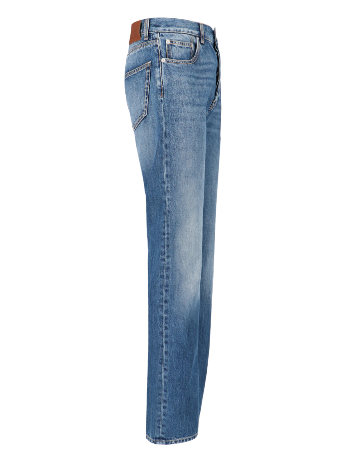 Alexander McQueen Jeans Blue Cotton