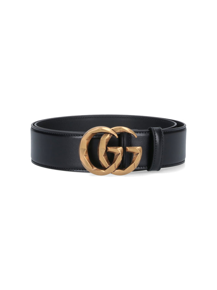Gucci Belts Black Calf Skin