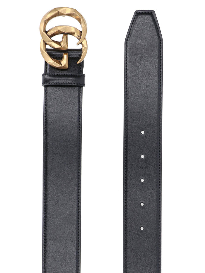 Gucci Belts Black Calf Skin