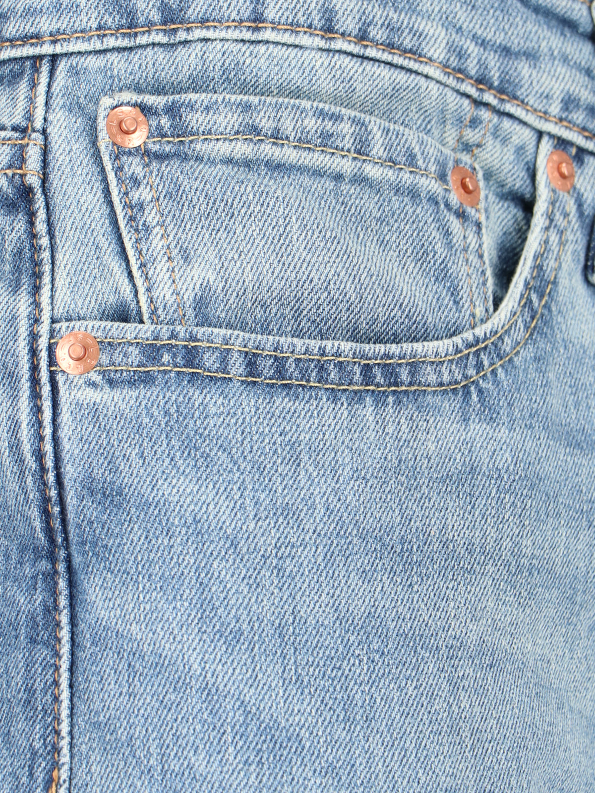 LEVIS STRAUSS Jeans Blue Cotone Elastan