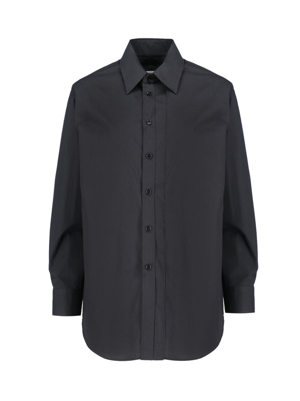 MM6 Maison Margiela 100% Cotton shirt in black