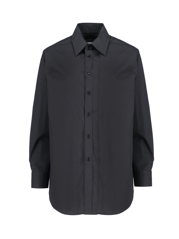 MM6 Maison Margiela Shirts Black Primary Fabric: Cotton