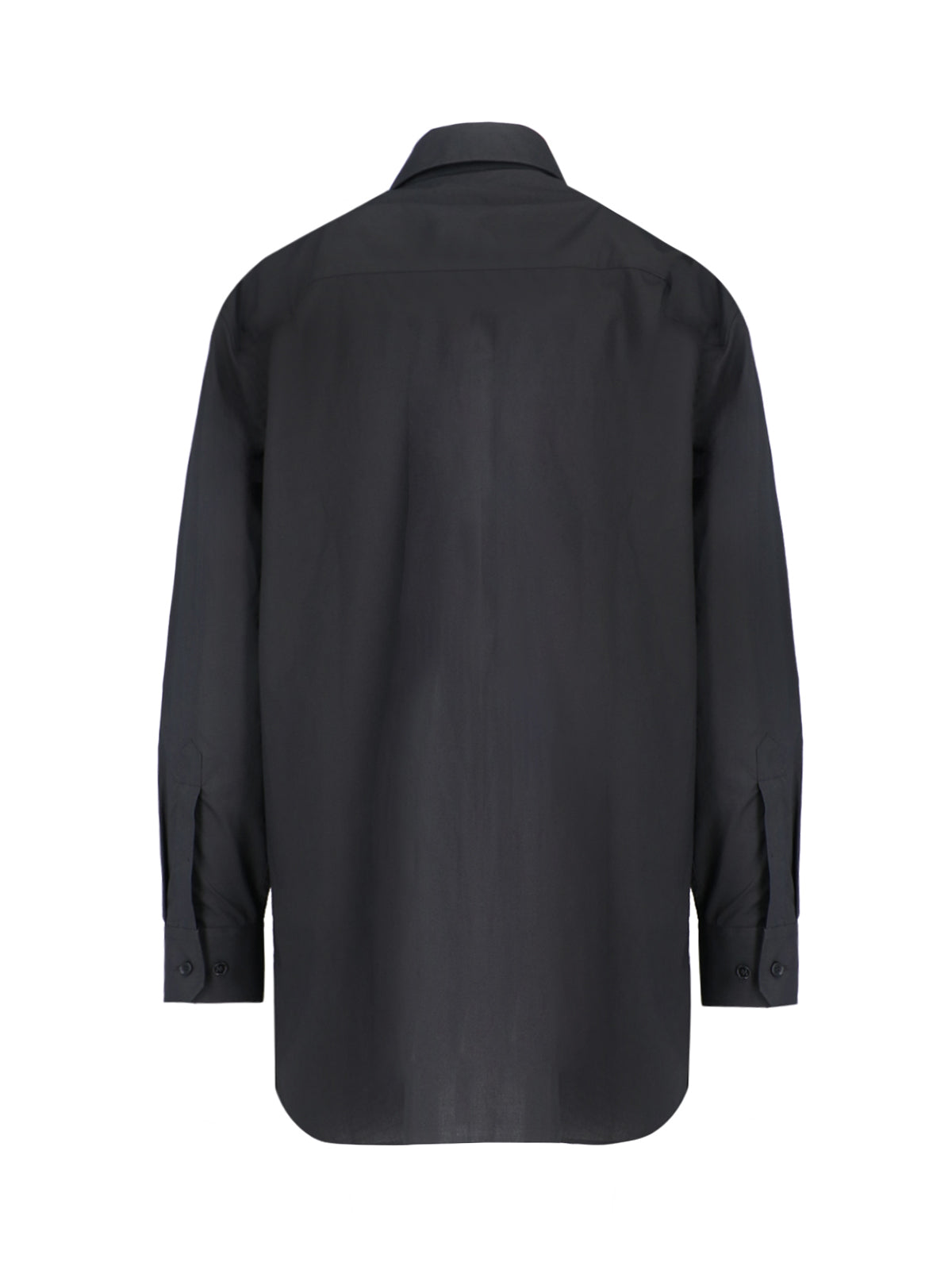 MM6 Maison Margiela Shirts Black Primary Fabric: Cotton
