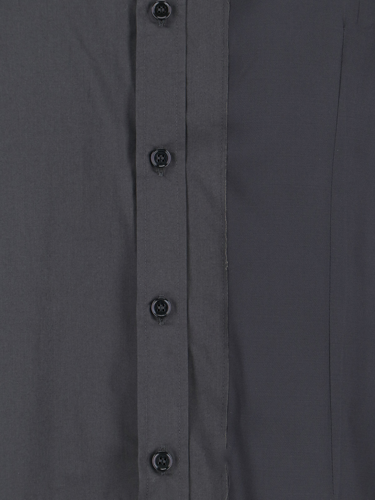 MM6 Maison Margiela Shirts Black Primary Fabric: Cotton