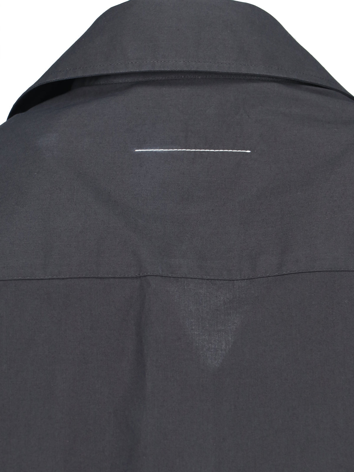 MM6 Maison Margiela Shirts Black Primary Fabric: Cotton