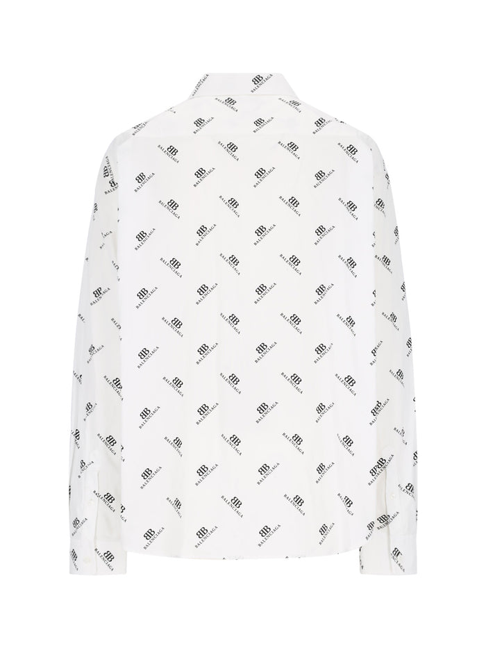 Balenciaga Shirts White Cotton