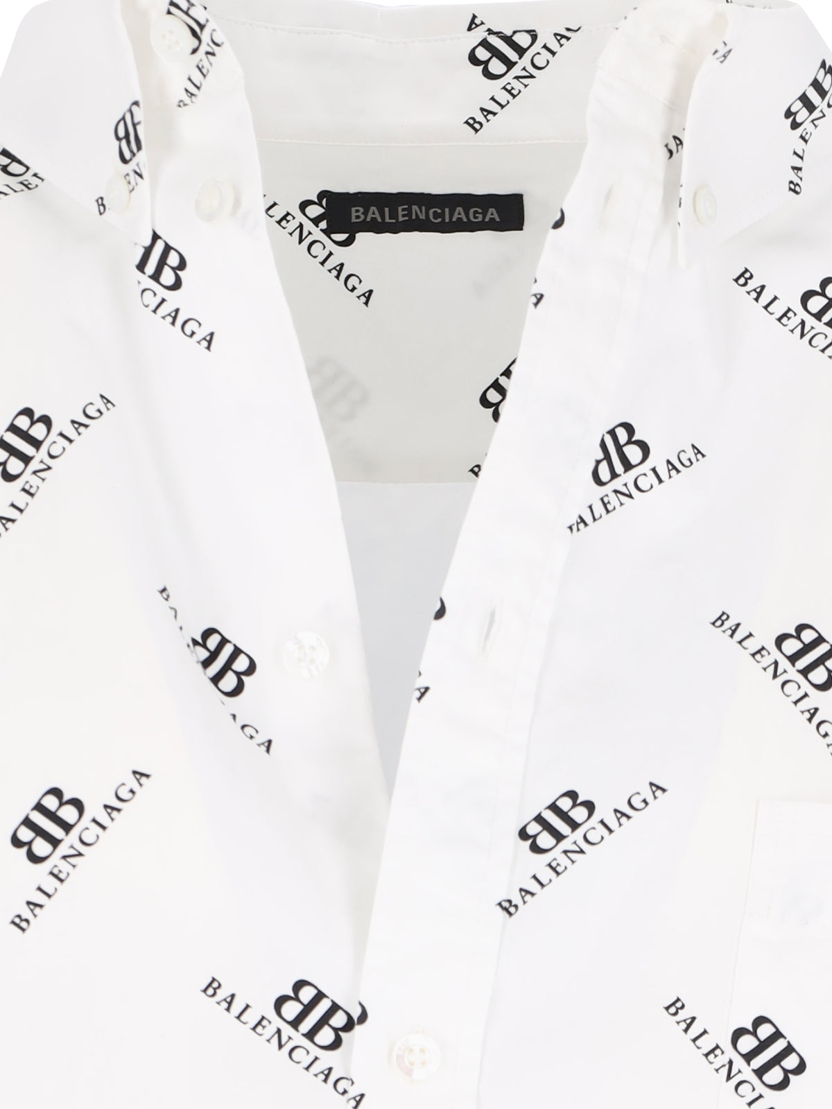 Balenciaga Shirts White Cotton