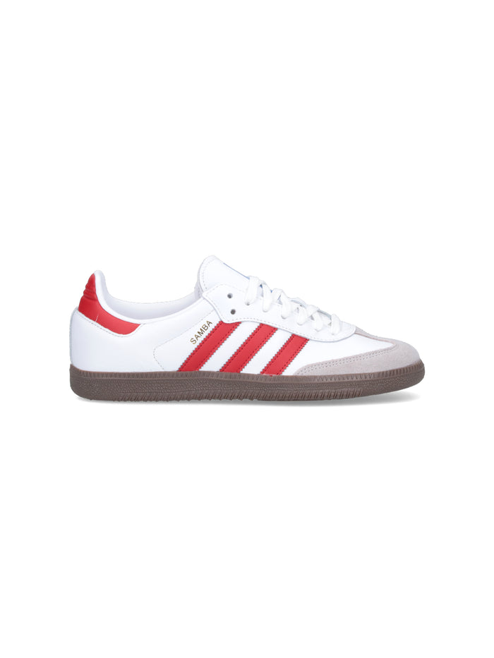 Adidas Sneakers White Pelle