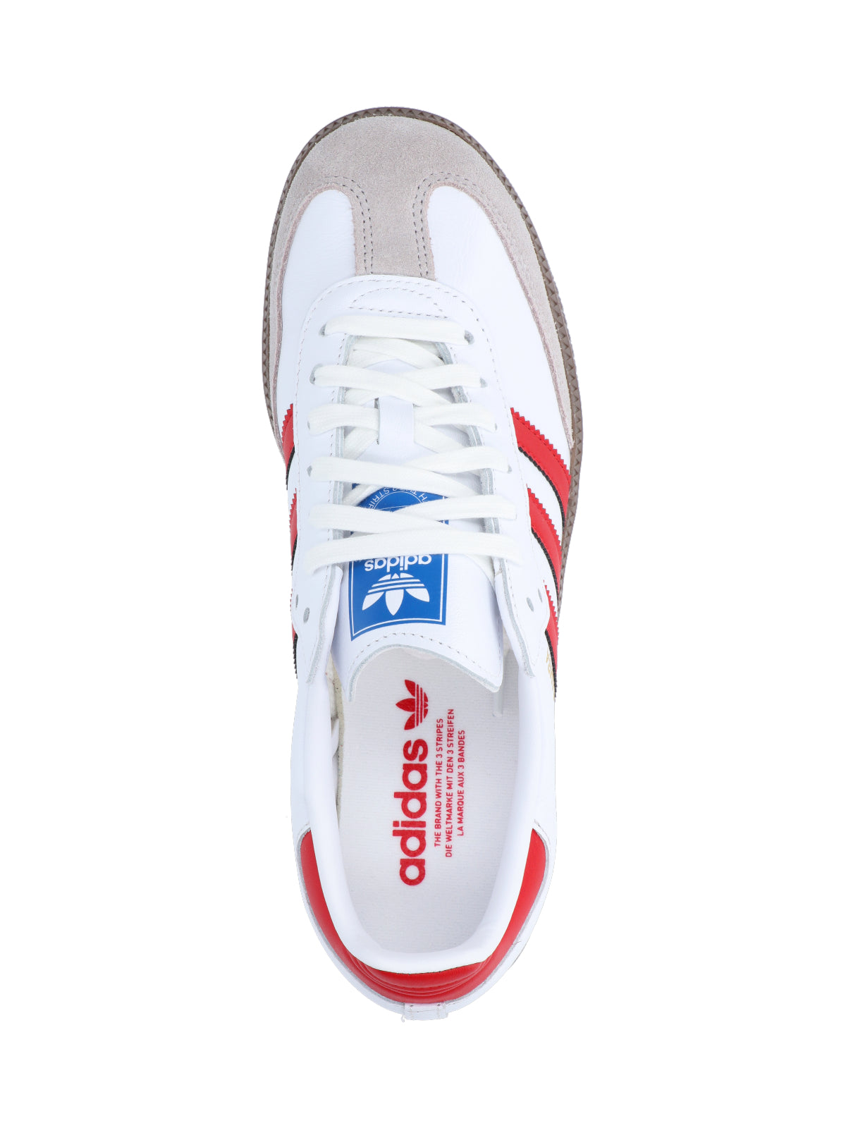Adidas Sneakers White Pelle