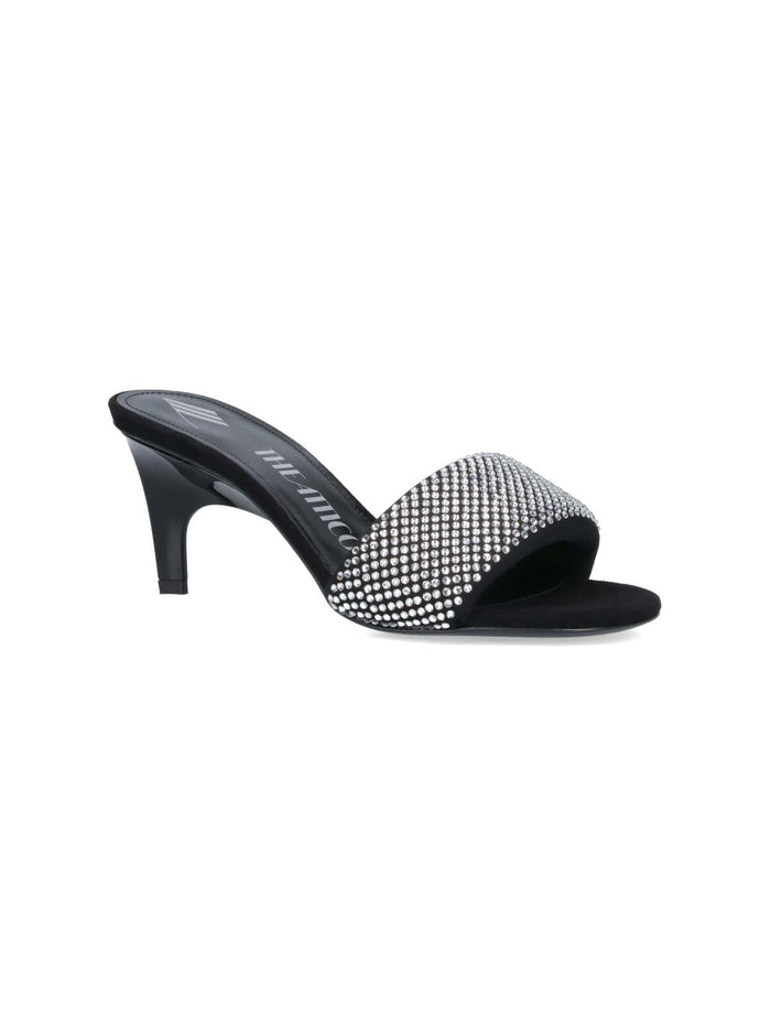 The Attico Sandals Black Main Fabric: Polyamide
