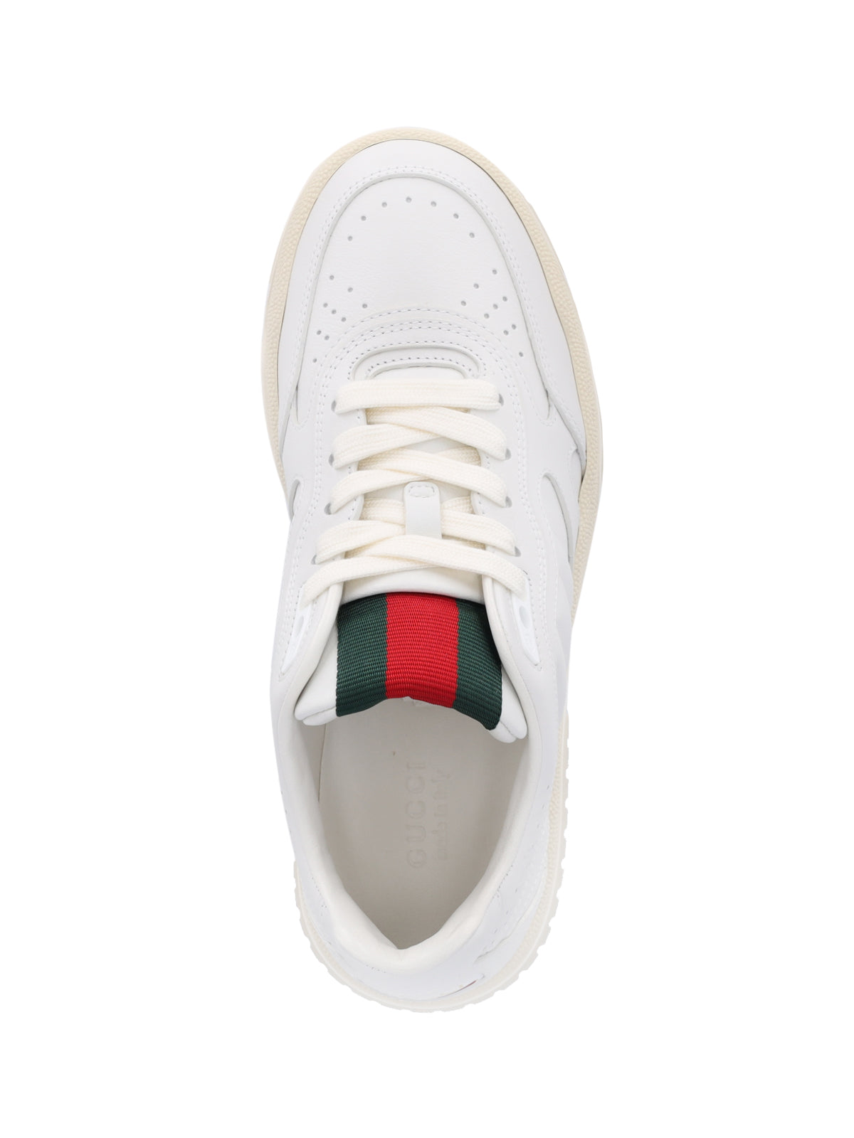 Gucci Sneakers White Fabric: Polyester