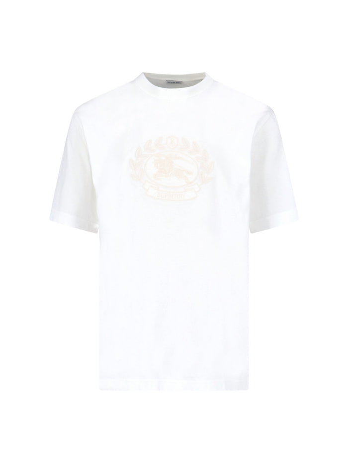 Burberry T-shirts and Polos White Cotton