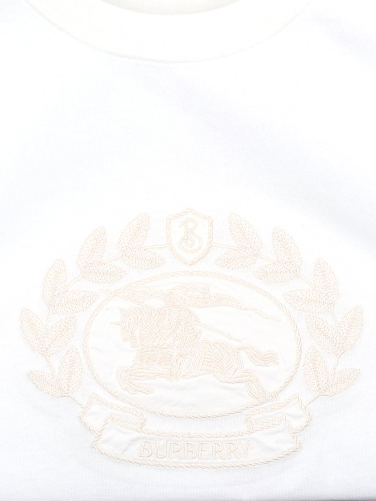 Burberry T-shirts and Polos White Cotton