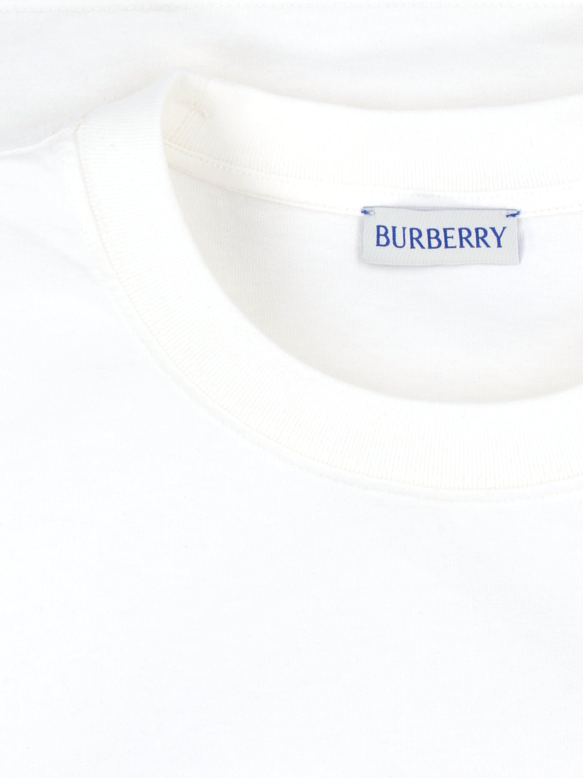 Burberry T-shirts and Polos White Cotton