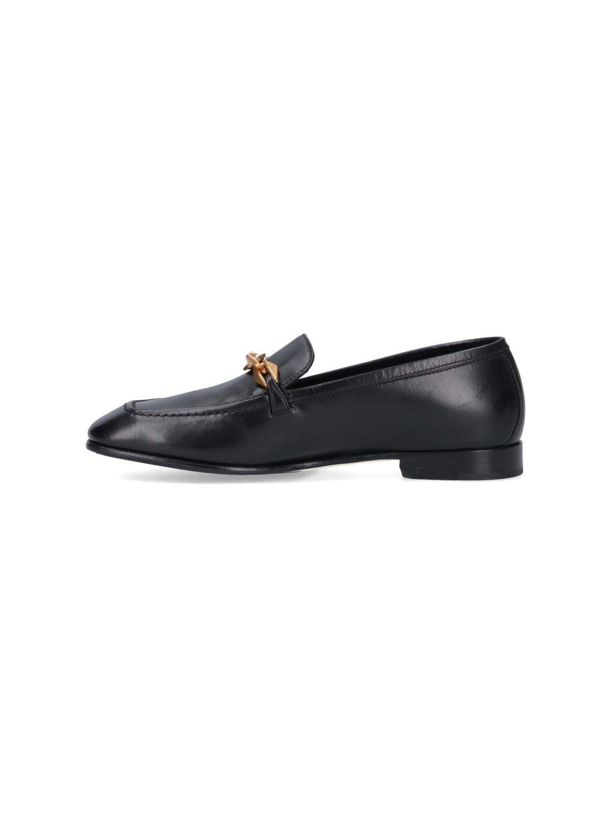Jimmy Choo Flat Shoes Black Outer: Calfskin