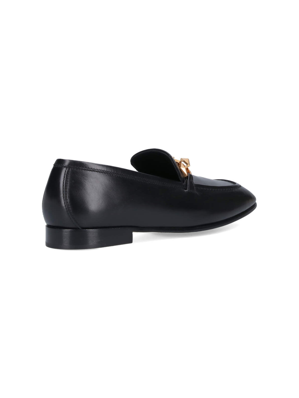 Jimmy Choo Flat Shoes Black Outer: Calfskin