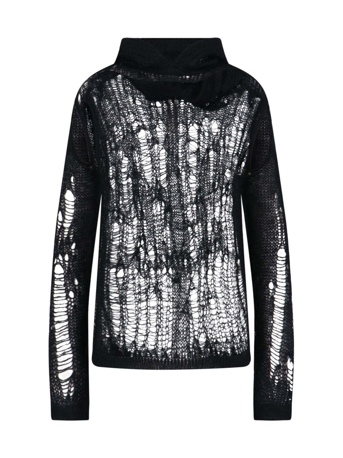 Rick Owens Sweaters Black Nylon
