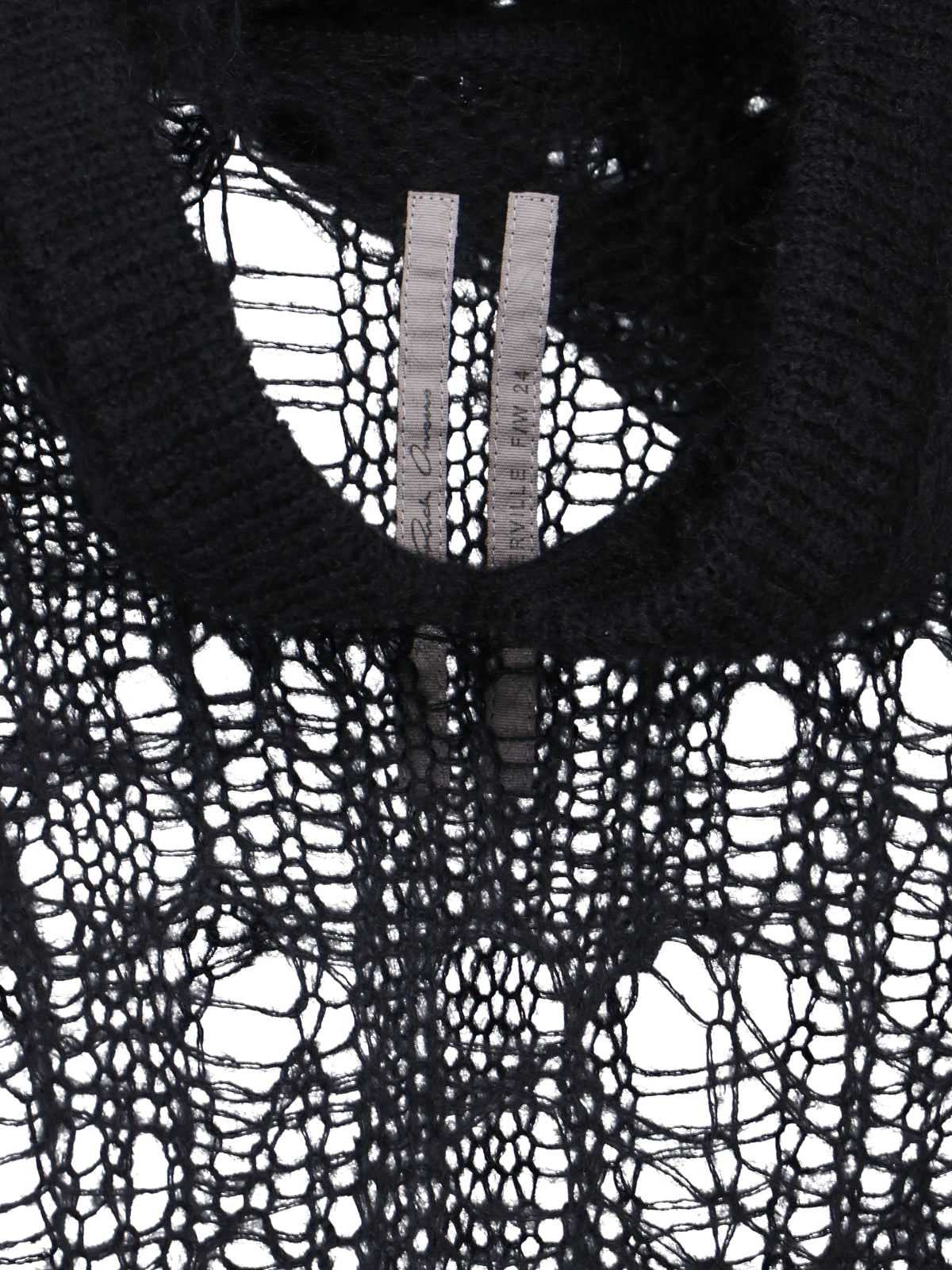 Rick Owens Sweaters Black Nylon