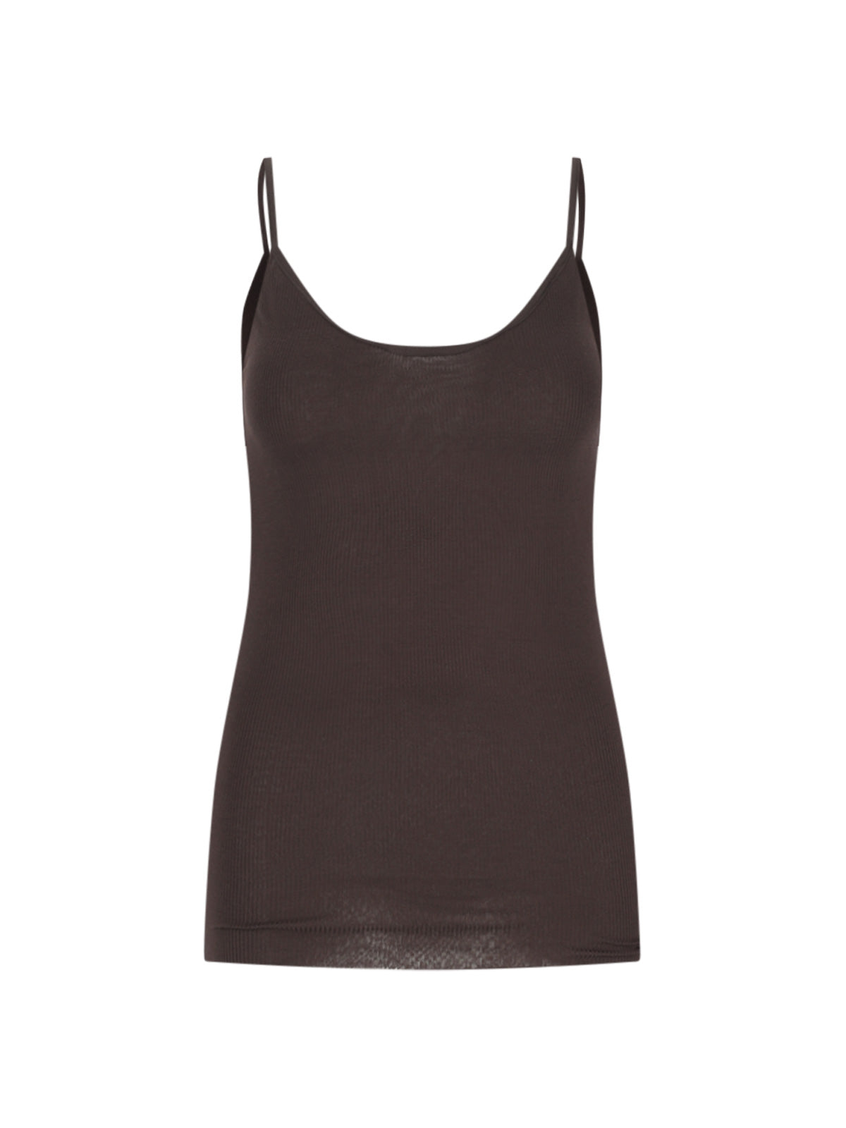 KHAITE Top Brown Viscose