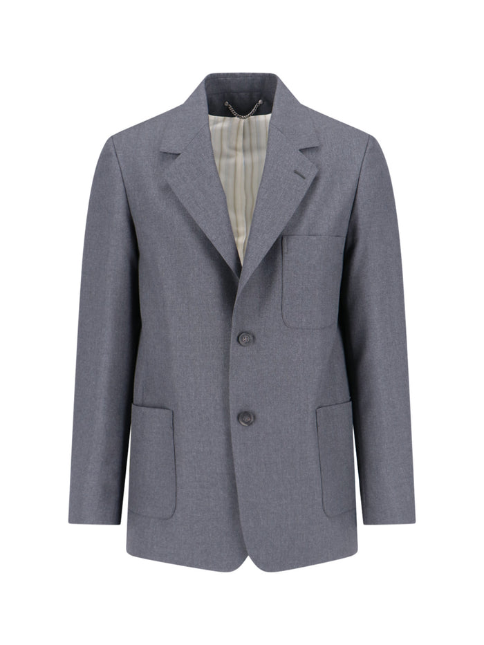 Golden Goose Jackets Grey Main Fabric: Virgin Wool