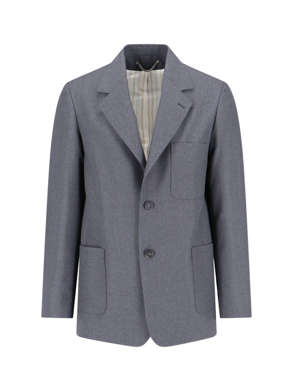 Golden Goose Main Fabric: 100% Virgin Wool blazer in gray