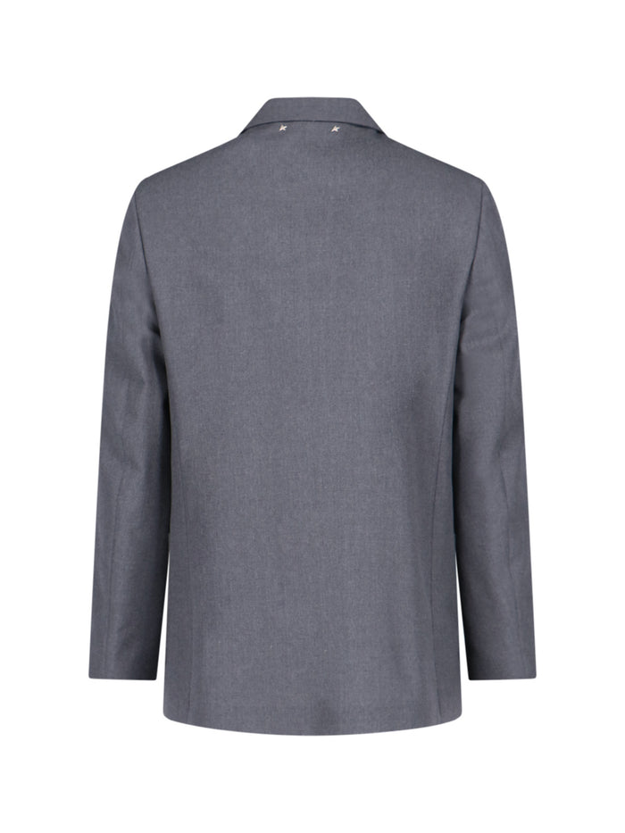 Golden Goose Jackets Grey Main Fabric: Virgin Wool