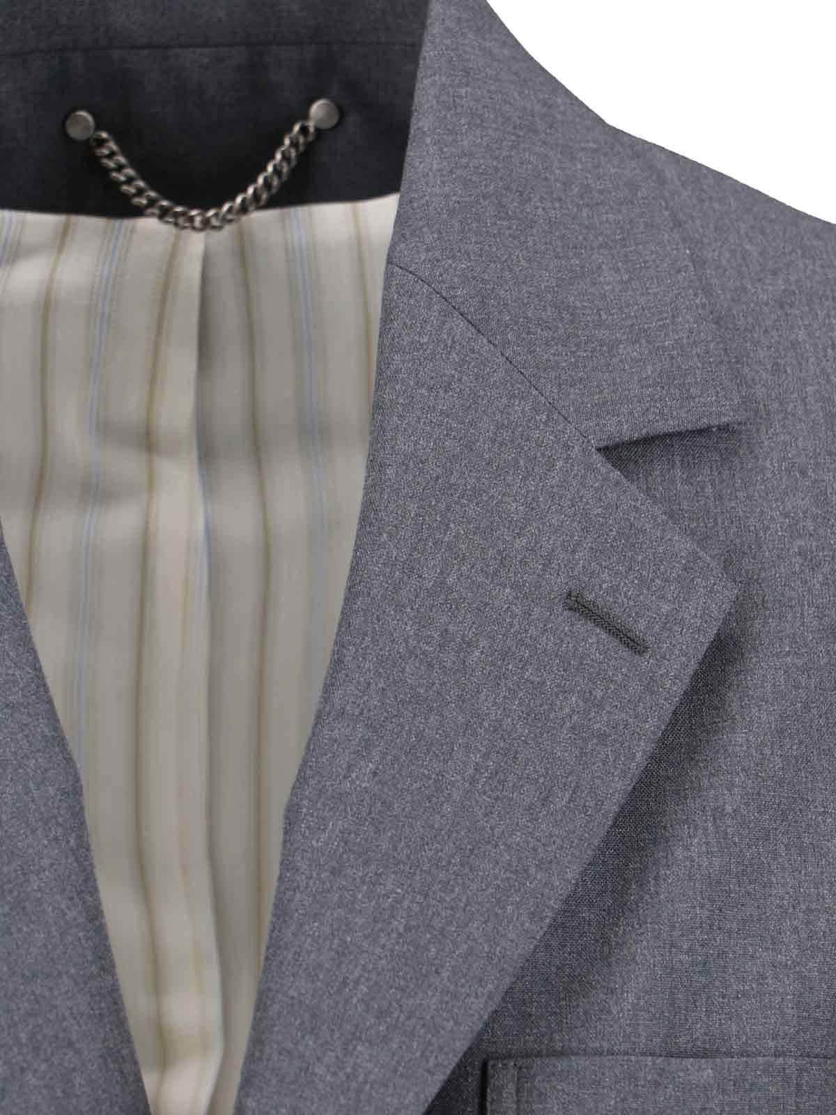 Golden Goose Jackets Grey Main Fabric: Virgin Wool