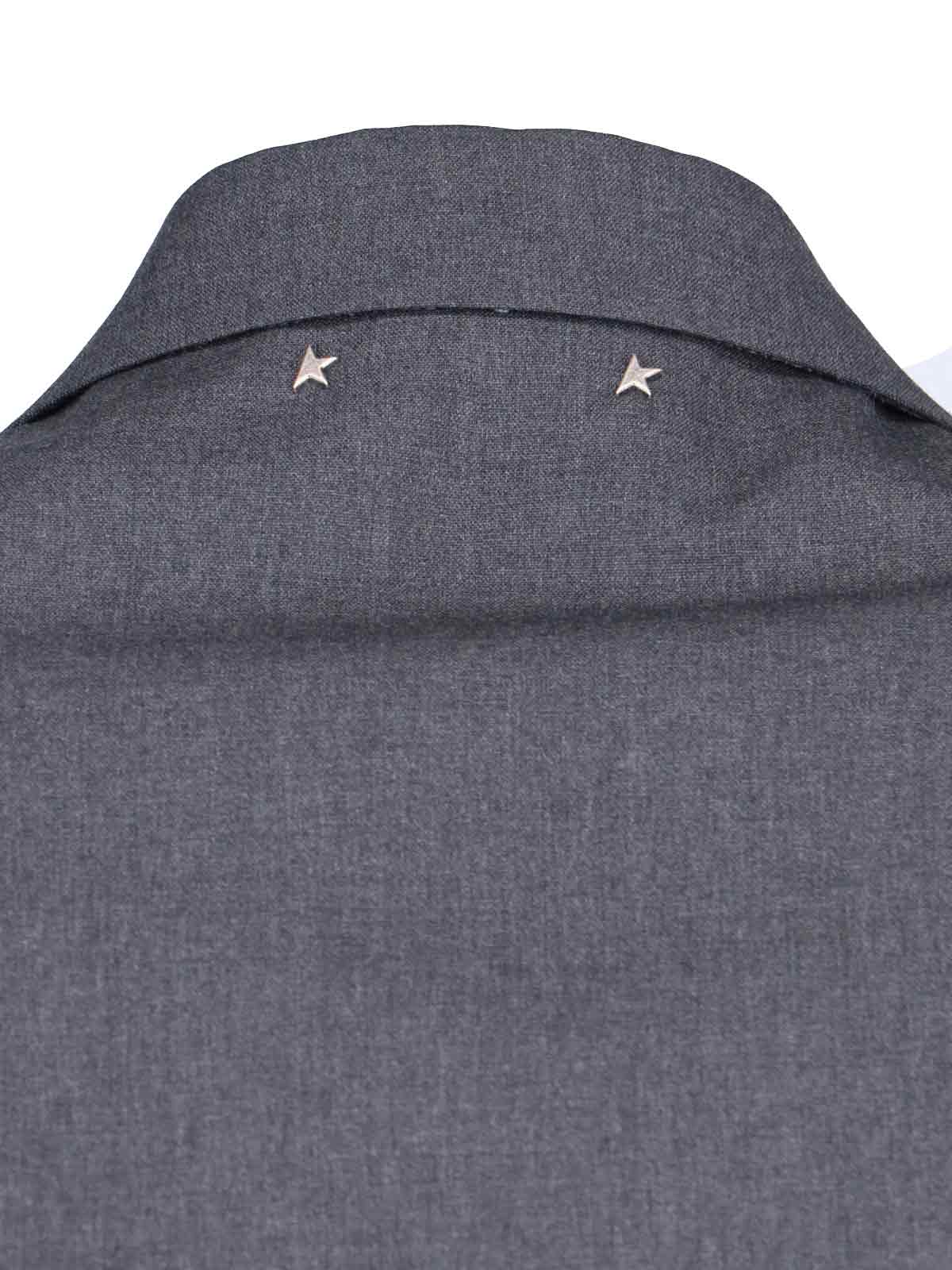 Golden Goose Jackets Grey Main Fabric: Virgin Wool