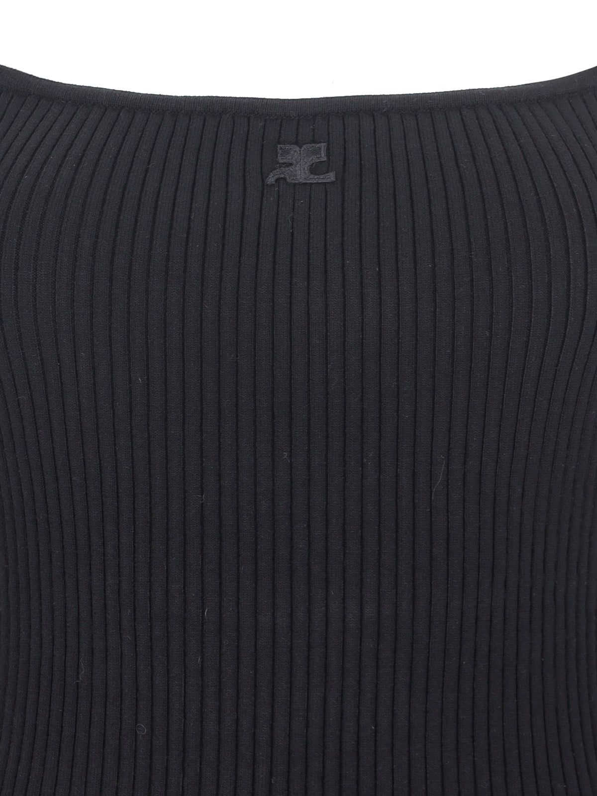 Courrèges Dresses Black Viscose