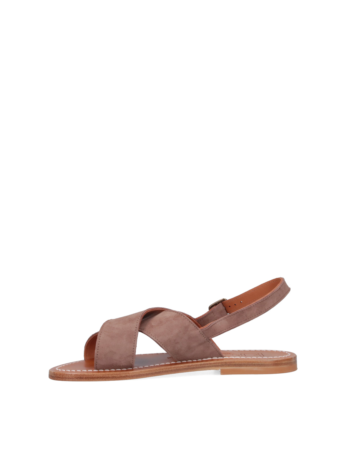 K Jacques St Tropez Sandals Brown Pelle