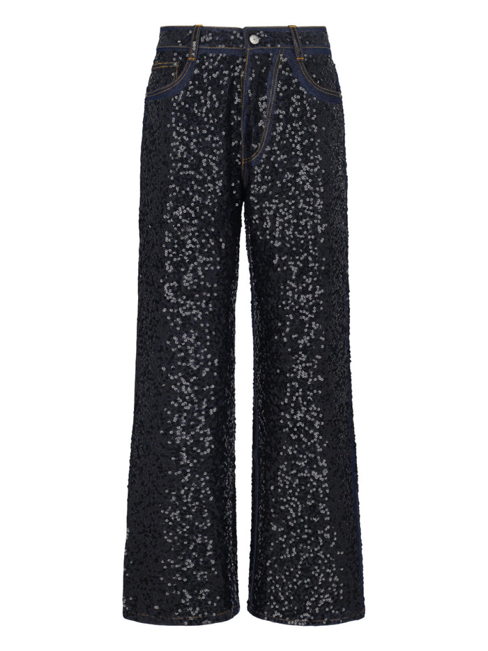 Parosh Jeans Black Cotton