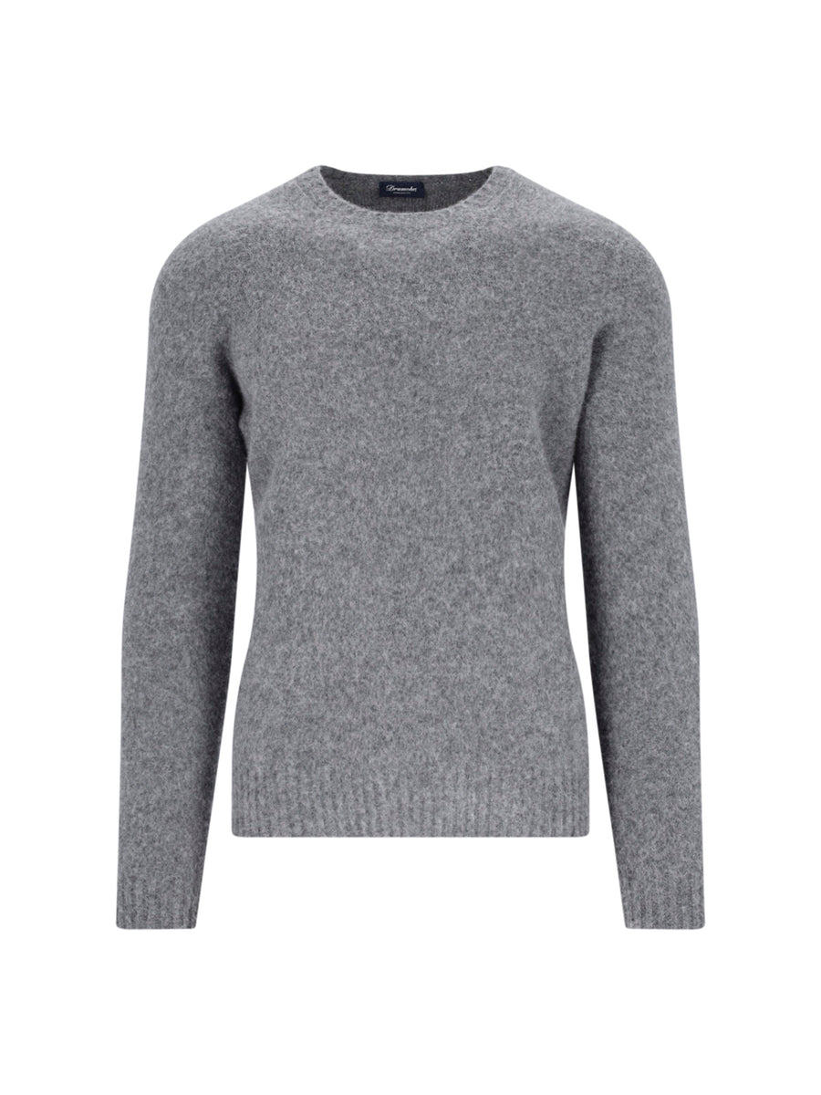 Drumohr 100% Lambswool sweater in gray