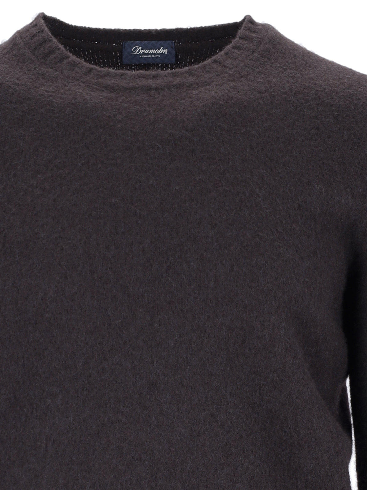 Drumohr Sweaters Brown Lambswool