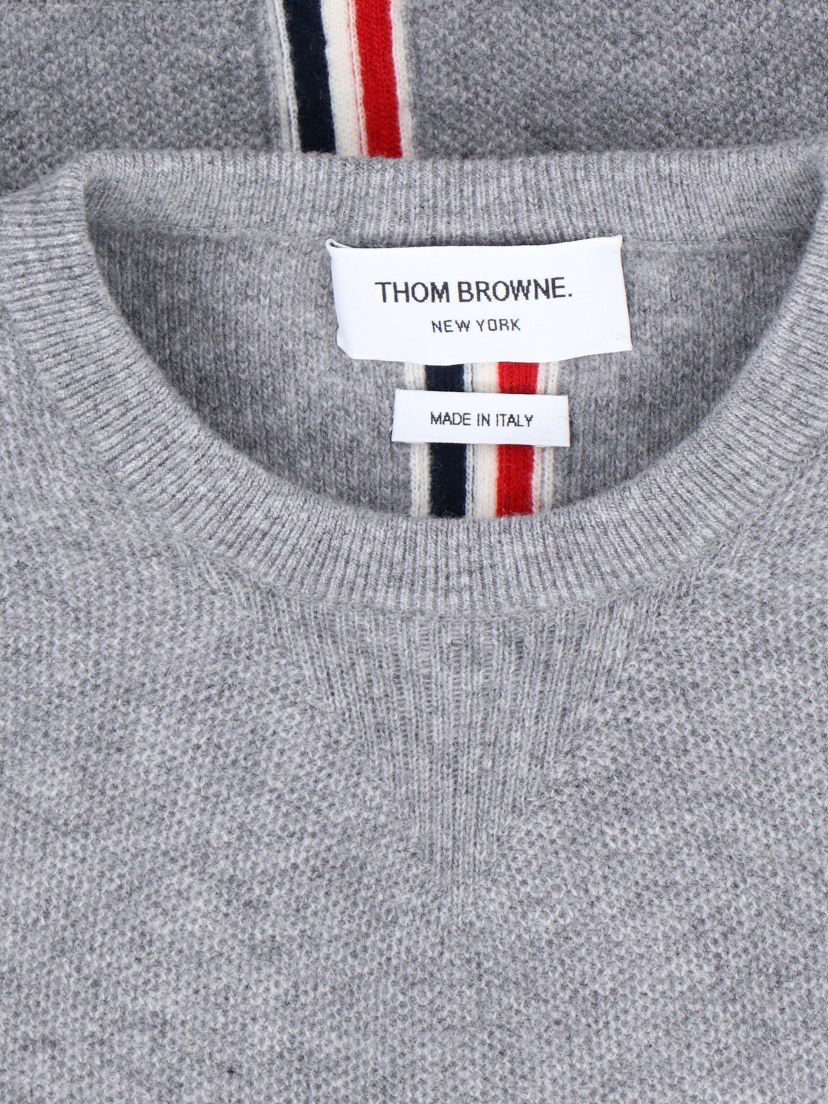 Thom Browne Sweaters Grey Virgin Wool