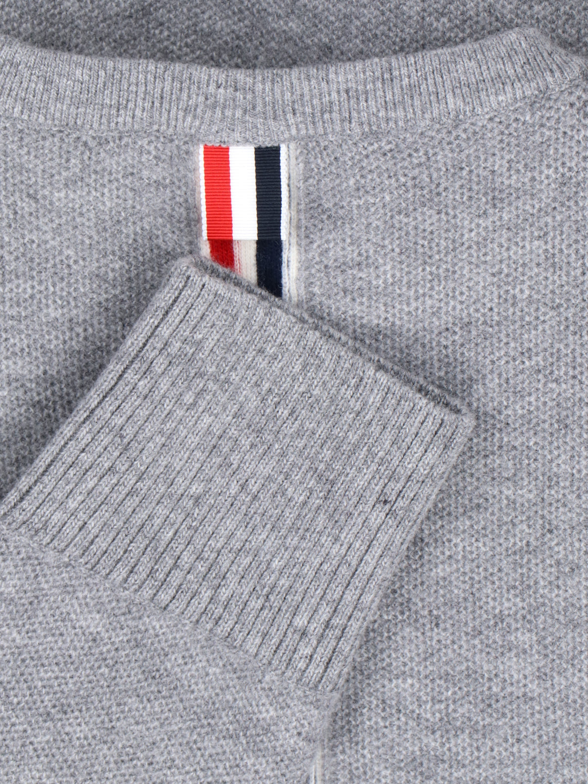 Thom Browne Sweaters Grey Virgin Wool