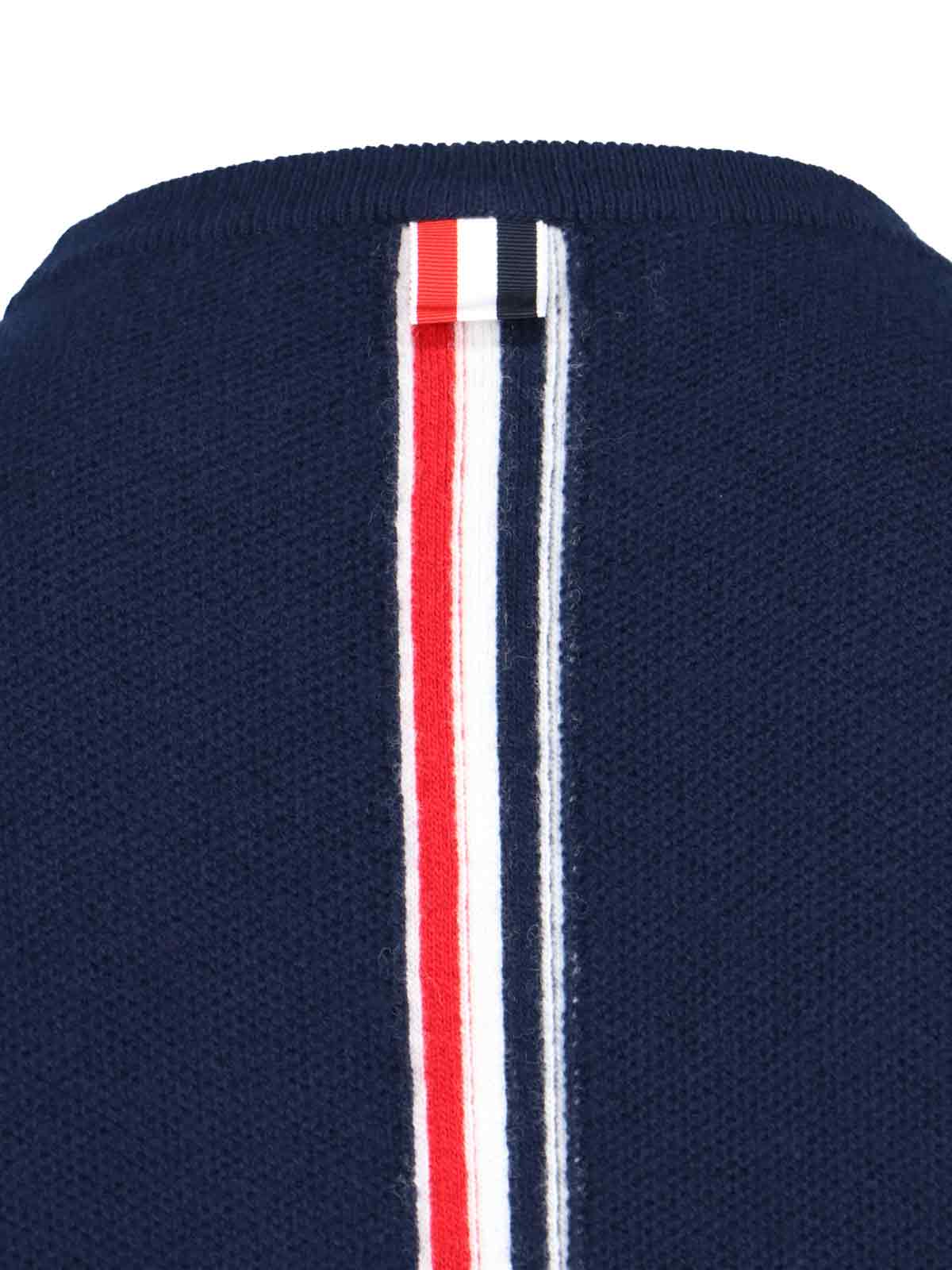 Thom Browne Sweaters Blue Virgin Wool