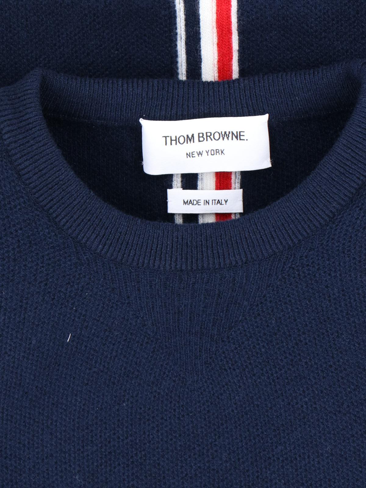 Thom Browne Sweaters Blue Virgin Wool