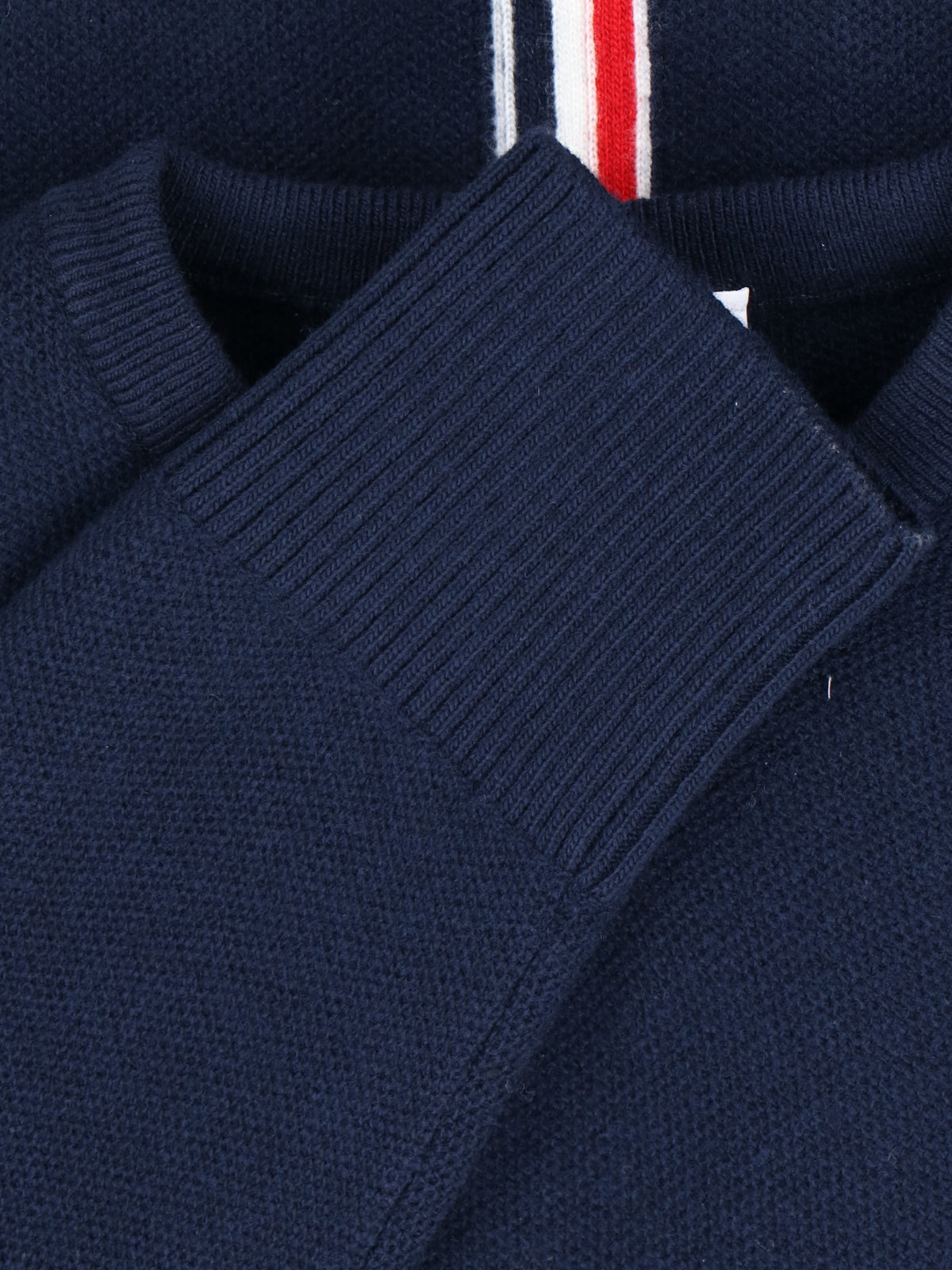 Thom Browne Sweaters Blue Virgin Wool