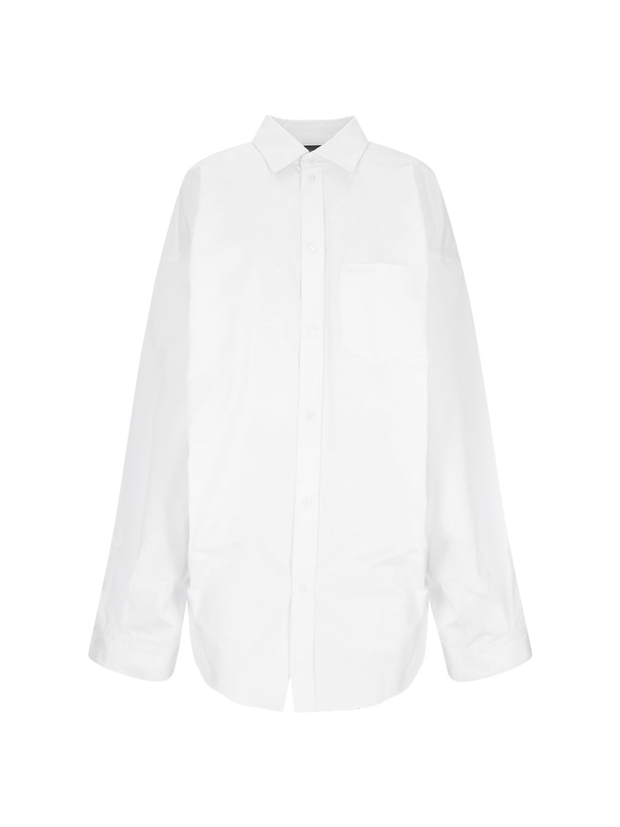 Balenciaga Outer Fabric: 100% Cotton shirt in white