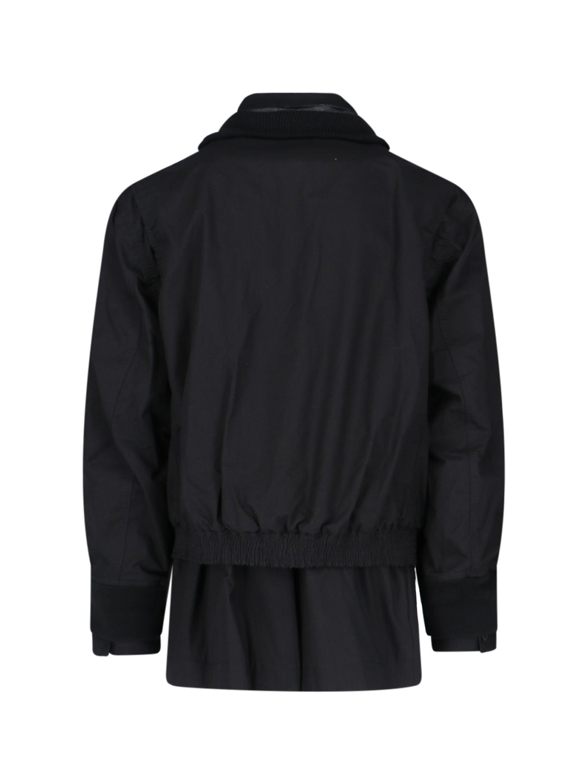 Sacai Jackets Black Cotton
