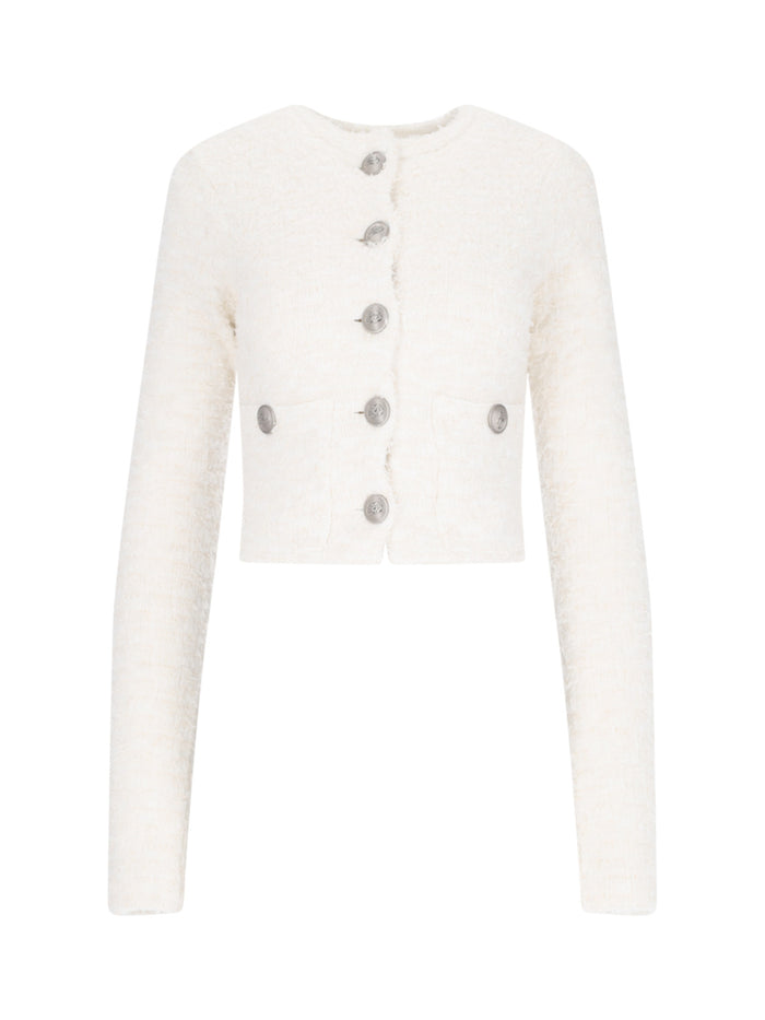 Balenciaga Sweaters White Cotton