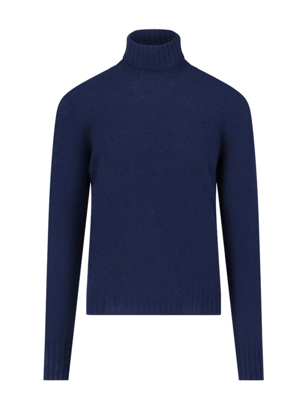 Drumohr 100% Cashmere sweater in navy