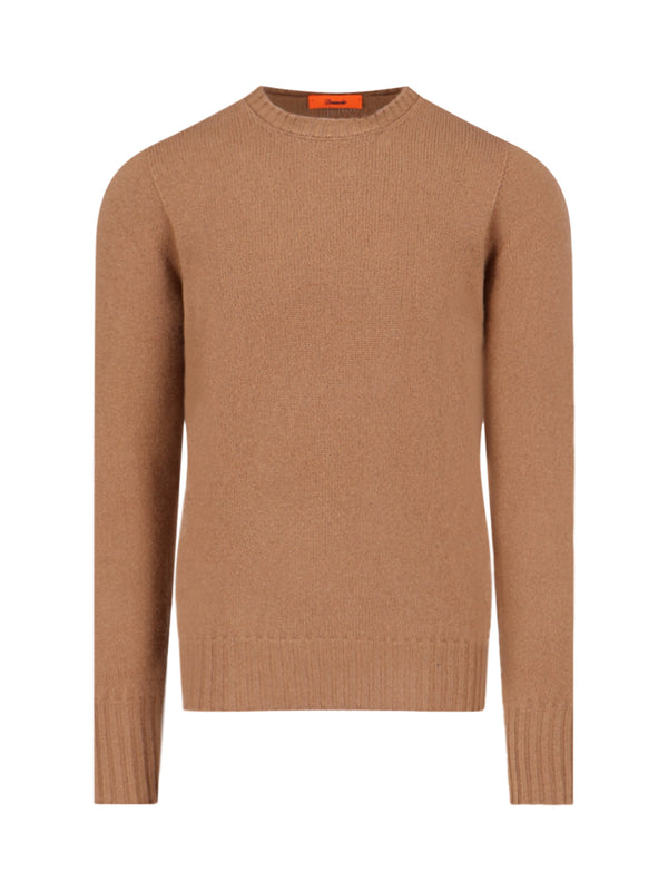 Drumohr 100% Lambswool sweater in brown