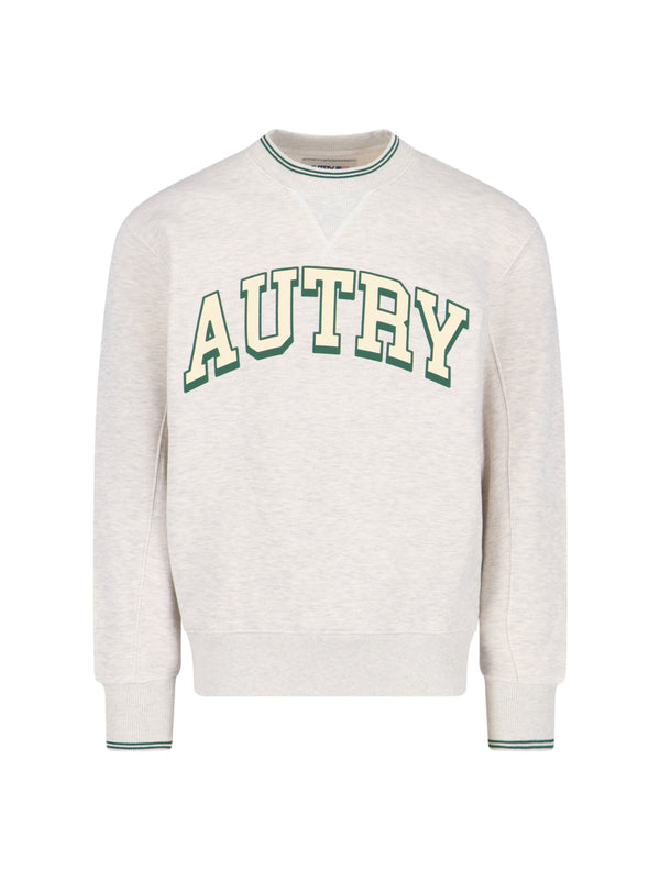 Autry 90% Cotton sweatshirt in gray