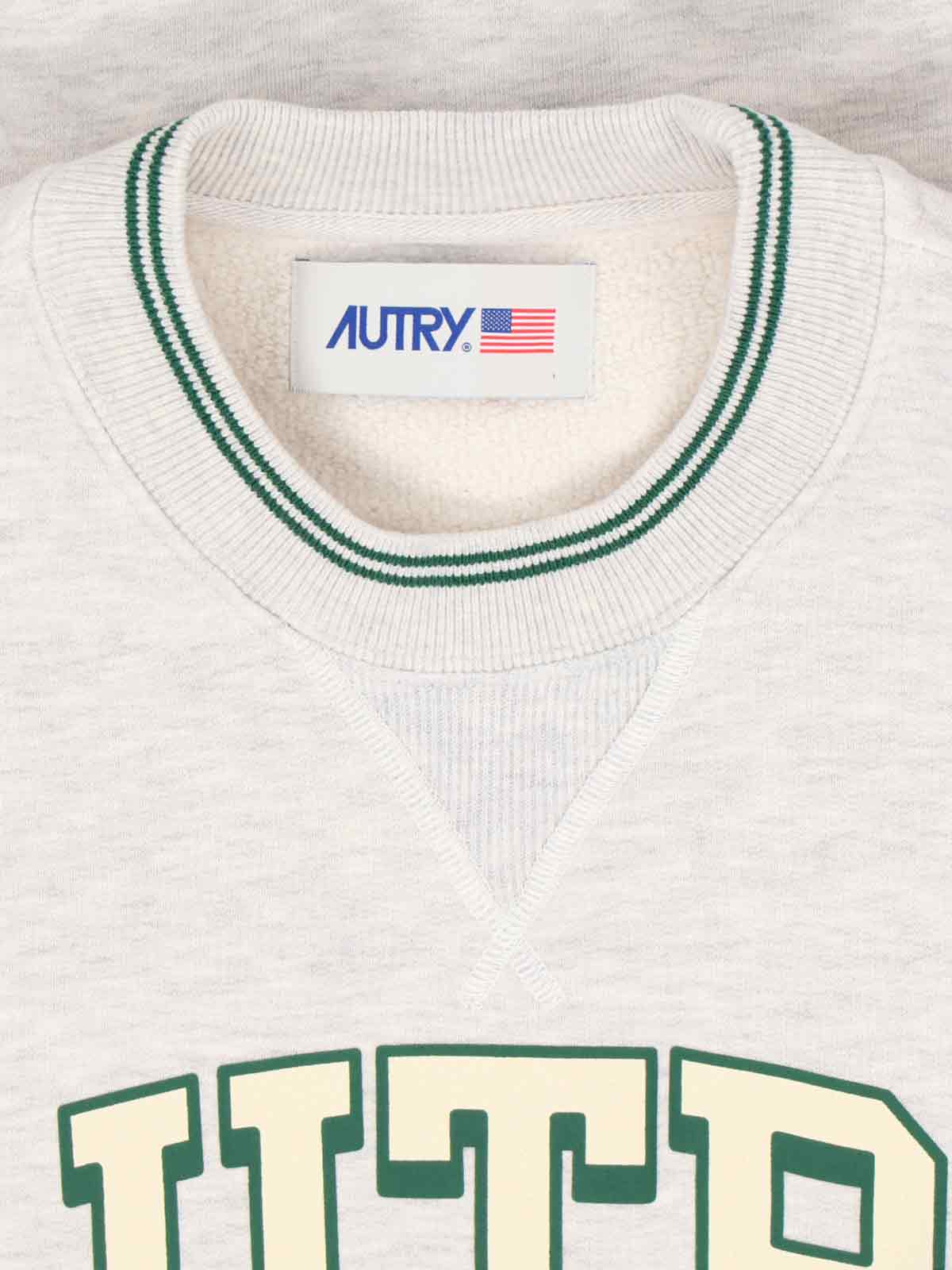 Autry Sweaters Grey Cotton
