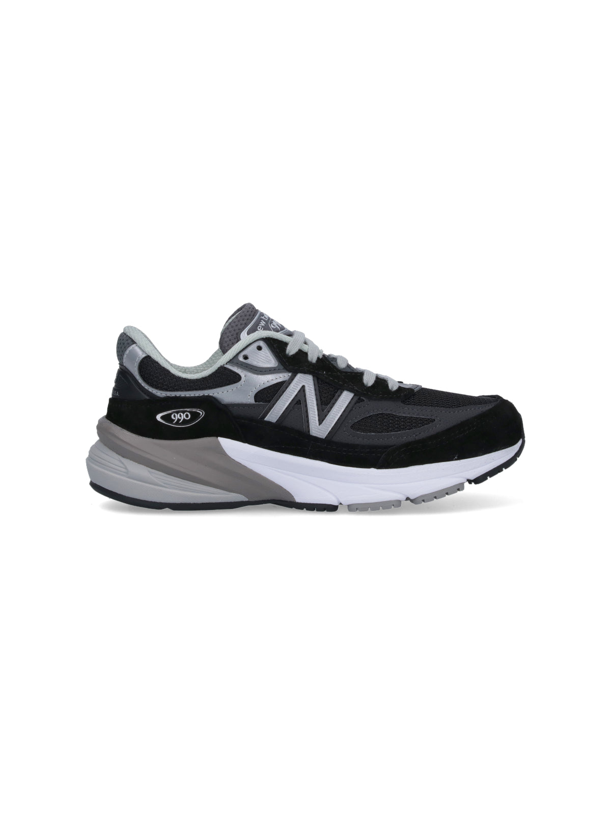 New Balance Sneakers Black Pigskin