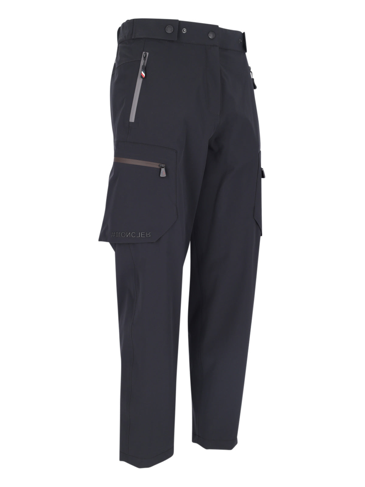 Moncler Grenoble Trousers Black Polyamide