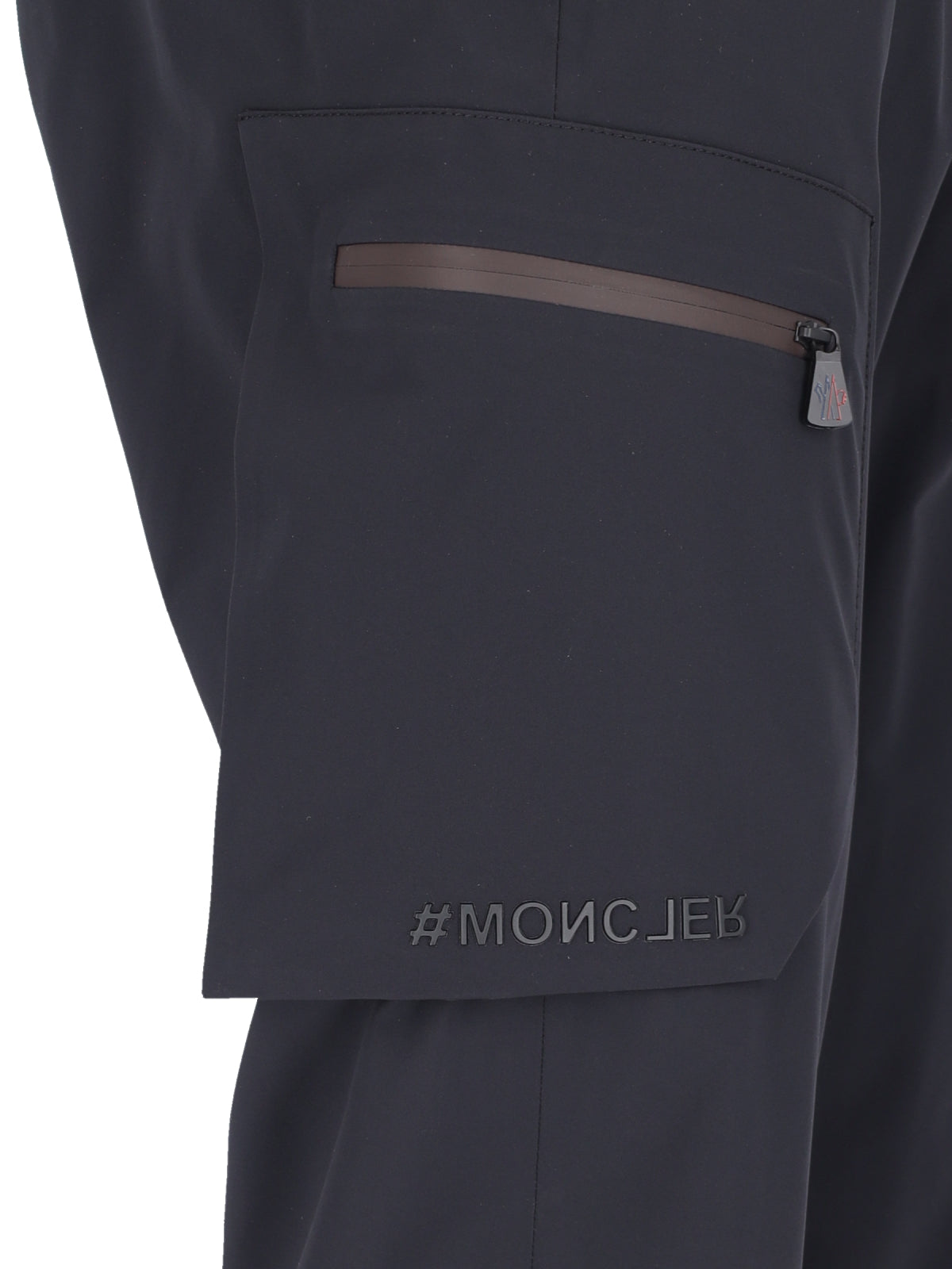 Moncler Grenoble Trousers Black Polyamide