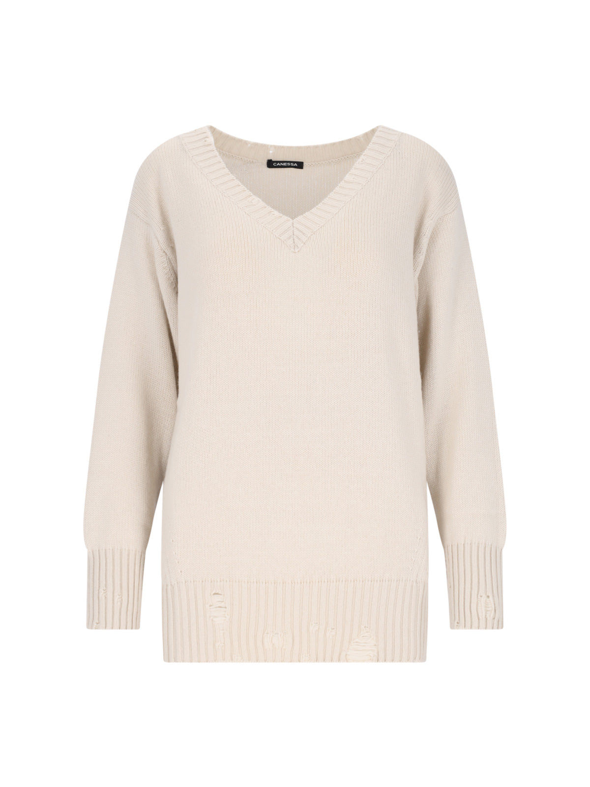 Canessa Sweaters White Cashmere